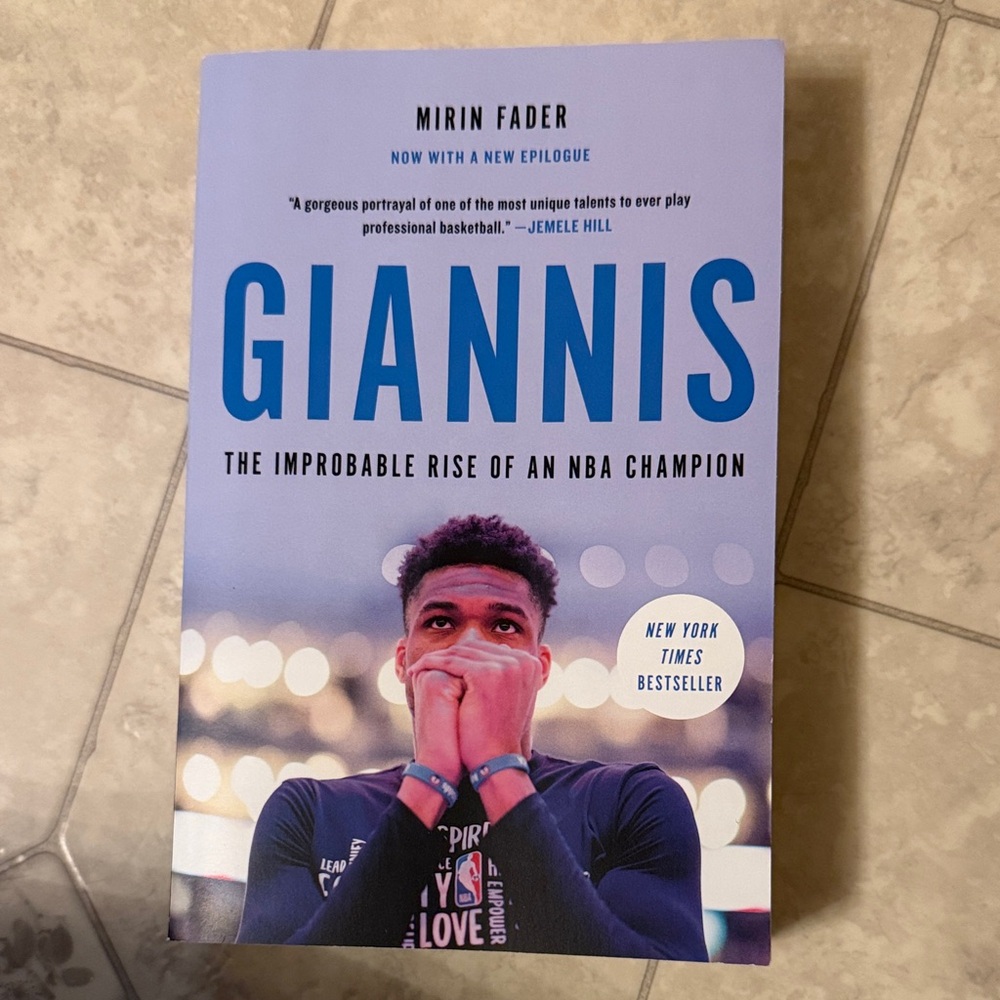Giannis: The Improbable Rise of an NBA Champion Book